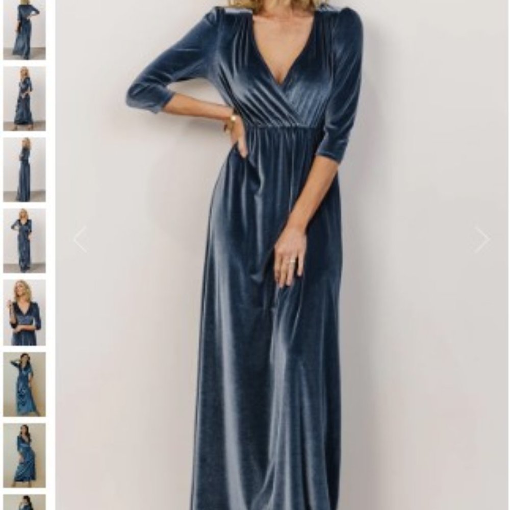 Baltic Born Sofia Velvet Maxi Dress